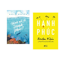 Combo 2 cuốn sách: Mình nói gì khi nói về hạnh phúc? + Sáu tỉ đường đến hạnh phúc