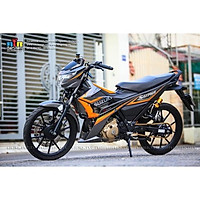 Tem dành cho Xe Suzuki Satria F150 Cam Đen