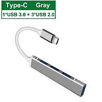 Usb C Hub 3.0 Type C 3.1 4-port Distributor OTG Adapter For Lenovo Macbook Pro 13 15 Air Pro Computer Accessories
