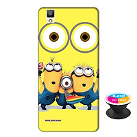 Ốp lưng nhựa dẻo dành cho Oppo A53 in hình Ngạc Nhiên Chưa - Tặng Popsocket in logo iCase - Hàng Chính Hãng