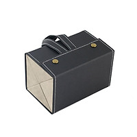 Portable Glasses Storage Case Multi-slot Eyeglasses Storage Display Travel Folding Sunglasses Pu Leather Case