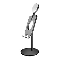 Giá đỡ điện thoại thông minh máy tính bảng Beauty Light 3500K-6000K có thể điều chỉnh độ sáng để phát trực tiếp