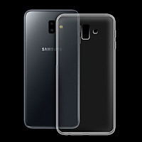 Ốp lưng cho Samsung Galaxy J6 plus - 01050 - Ốp dẻo trong - Hàng Chính Hãng