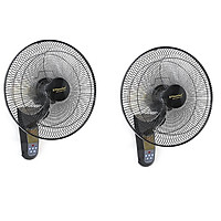 Combo 2 Quạt treo tường cánh 400X-HĐ - điều khiển từ xa Vinawind