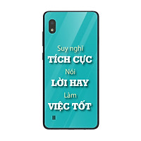 Ốp lưng dành cho điện thoại Samsung Galaxy M in họa tiết SUY Nghĩ tích cực nói lời hay làm việc tốt