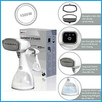 Bàn Là Hơi Nước Cầm Tay LBD528W/ Công Xuất 1500W-300ML Làm Nóng DƯới 30 Giây Tặng Kèm 2 Đầu Chải