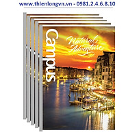 Lốc 5 quyển vở kẻ ngang Adventure 80 trang B5 Campus NB-BAVT80 màu vàng