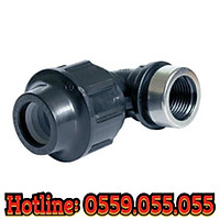 Cút 20 co HDPE 21 27 ren trong