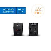 Bộ lưu điện UPS chất lượng cao VALUE600E CyberPower 600VA/360W UPS chuyên dụng cho PC/hệ thông NAS thiết bị có tổng công suất dưới 360W - Hàng chính hãng
