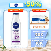 Sữa Dưỡng Thể Trắng Da Nivea Ban Đêm 250ml - 88125