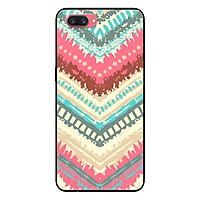 Ốp Lưng in cho Oppo A3s - Realme C1 Mẫu Thổ Cẩm - Hàng Chính Hãng