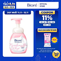 Bọt Rửa Mặt Dưỡng Ẩm - Biore Marshmallow Whip Moisture 150ml