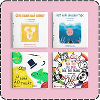 Set 4 cuốn Ehon Màu Sắc - Cho bé 0-6 tuổi thông minh, sáng tạo