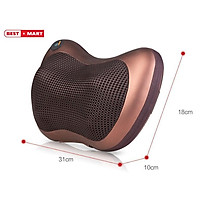 Gối massage hồng ngoại 8 quả cầu 8 bi cao cấp