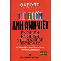 Từ Điển Anh – Anh – Việt (Bìa Cứng Màu Đỏ) (Quà Tặng: Bút Animal Kute’)