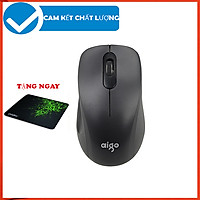 Chuột không dây aigo hàng chính hãng - Tặng lót chuột