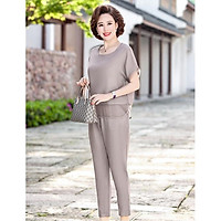 Đồ bộ nữ mặc nhà, chất liệu Đũi tơ loại 1 mát mẻ, thoải mái, thấm hút mồ hôi cực tốt, thích hợp cho bà, cho mẹ, cho chị