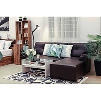 Sofa Chữ L/Trái H-JAY/P Màu Nâu Đậm Index Living Mall