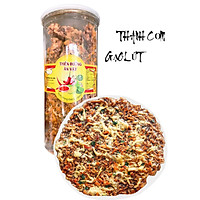 THANH CƠM GẠO LỨT MIX CHÀ BÔNG THƠM NGON CHẤT LƯỢNG DÙNG ĂN KIÊNG THƯƠNG HIỆU TÂN LỘC PHÁT - HỘP 250G