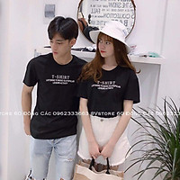 áo đôi màu đen cực đẹp