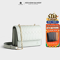 Túi đeo chéo nữ họa tiết chỉ nổi YUUMY Seasand YN126