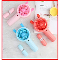 Quạt Phun Sương Mini Cầm Tay Hình Thú Đáng Yêu Sạc Usb ( tai thú ngẫu nhiên )