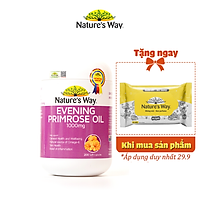 Viên Uống Hỗ Trợ Cân Bằng Nội Tiết Tố Nữ Nature's Way Evening Primrose Oil 200 Viên