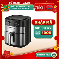 Nồi Chiên Không Dầu Sunhouse SHD4026 (6 lít) - Hàng Chính Hãng