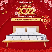 Nệm Lò xo Goodnight 4Stars cuộn hút chân không, độ đàn hồi cao, thoáng mát
