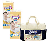 BỘ 2 GÓI BOBBY TÃ QUẦN CAO CẤP EXTRA SOFT DRY SIZE M/L/XL/XXL TẶNG GIỎ XÁCH