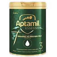 Aptamil Essensis Organic A2 Protein Milk 3 Premium Toddler Nutritional Supplement From 1 Year 900g Sữa Công Thức Hữu Cơ Cho Bé Trên 1 Tuổi - Thùng 3 Hộp