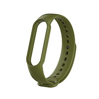 Dây Đeo Thay Thế Cho Xiaomi Mi band 5 Nhựa Dẻo TPU Trơn ( Nhiều Màu )