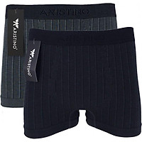 Combo 2 Chiếc Quần Lót Nam Boxer Cao Cấp Aristino AD 15, Chất liệu sợi tre Bamboo - Hàng Chính Hãng