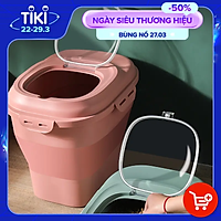 Hộp Đựng Gạo Có Bánh Xe /Thùng Đựng Gạo 25kg Chống Côn Trùng Có Thể Xếp Gọn- Chính Hãng
