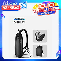 Ba Lô Chống Trộm Chống Nước MARK RYDEN Slim Laptop Backpack Men Thin Back Pack 15.6 inch Work Man Backpack Business Bag Unisex Black Ultralight