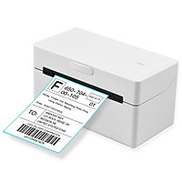 Aibecy 3 Inch Desktop Shipping Label Printer Direct Thermal Label Printer 180mm/s USB+BT Label Maker 40-80mm Paper Width