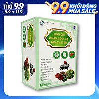 Linh Chi Hoàn Ngọc Xạ - Hỗ trợ điều trị u xơ, u nang, u tiền liệt lành tính (Hộp 60 viên)