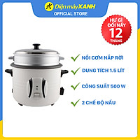 Nồi cơm điện Delites 1.5 lít NCR1502 - Hàng chính hãng