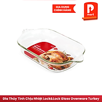 Đĩa Thủy Tinh Chịu Nhiệt Lock&Lock Glass Ovenware Turkey LLG585 4,4L