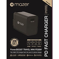 Củ Sạc Mazer EnerG WALL.MINI PD30W USB-C Charger (100-240V)