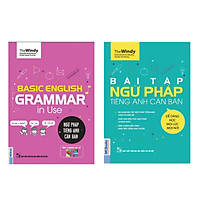Combo 2 cuốn : Ngữ pháp tiếng anh căn bản chibi + Bài tập ngữ pháp tiếng anh chibi ( Tặng