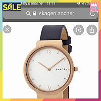Đồng Hồ Nữ Skagen Womens An SKW2608 34mm chống nước dây da đen Mới 100%