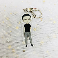 ( Mica trong acrylic) Móc khóa đam mỹ 19 Days ver single in hình anime chibi