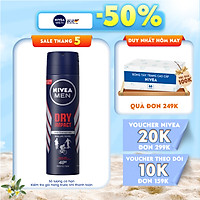 Xịt Ngăn Mùi NIVEA MEN Dry Impact Khô Thoáng 150ml - 81602
