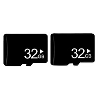 2 Pieces Standard Neutral High-Speed TF Memory Card 32GB