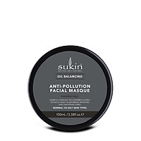 Mặt nạ kiềm dầu than tre hoạt tính Sukin Oil Balancing Plus Charcoal Anti-Pollution Facial Masque 100ml