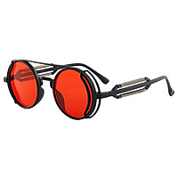 Retro Round Sunglasses Vintage Glasses for Driving Outdoor Sports Women Men Cosplay