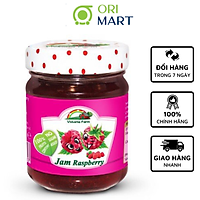Victoria farm NO SUGAR Raspberry jam 100% fruits 220g - Mứt mâm xôi Victoria Farm Jam Raspberry 220g