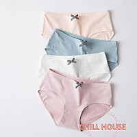 Quần Lót Nữ Cotton 100% kháng khuẩn thoáng mát đính nơ xinh siêu tôn dáng mẫu 978 - CHILL HOUSE