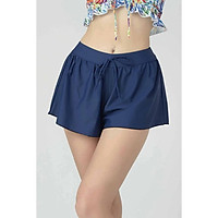 Quần bơi Nữ BIKINI PASSPORT kiểu Quần short dây rút- màu Xanh Navy - BS360_NV